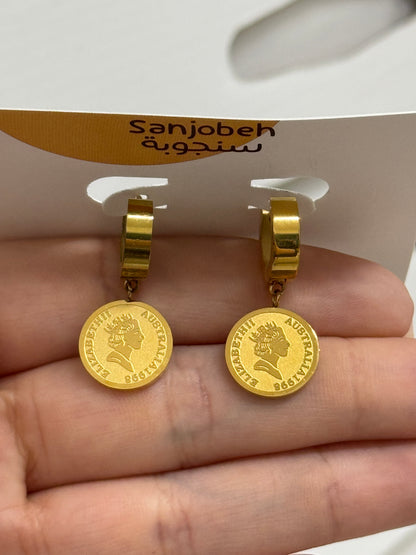 حلق الليرة المميز ✨