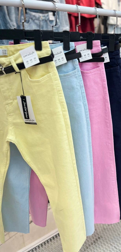 بنطلون جينز لايكرا ✨