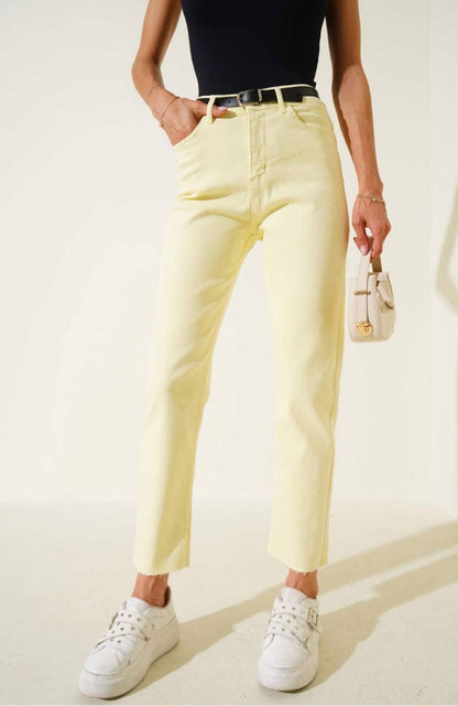 بنطلون جينز لايكرا ✨