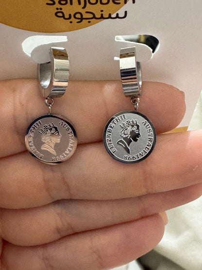 حلق الليرة المميز ✨