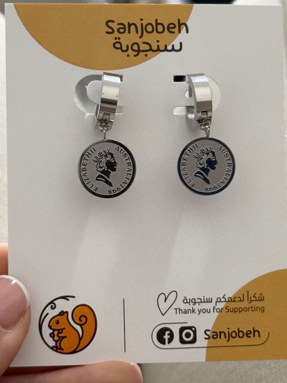 حلق الليرة المميز ✨