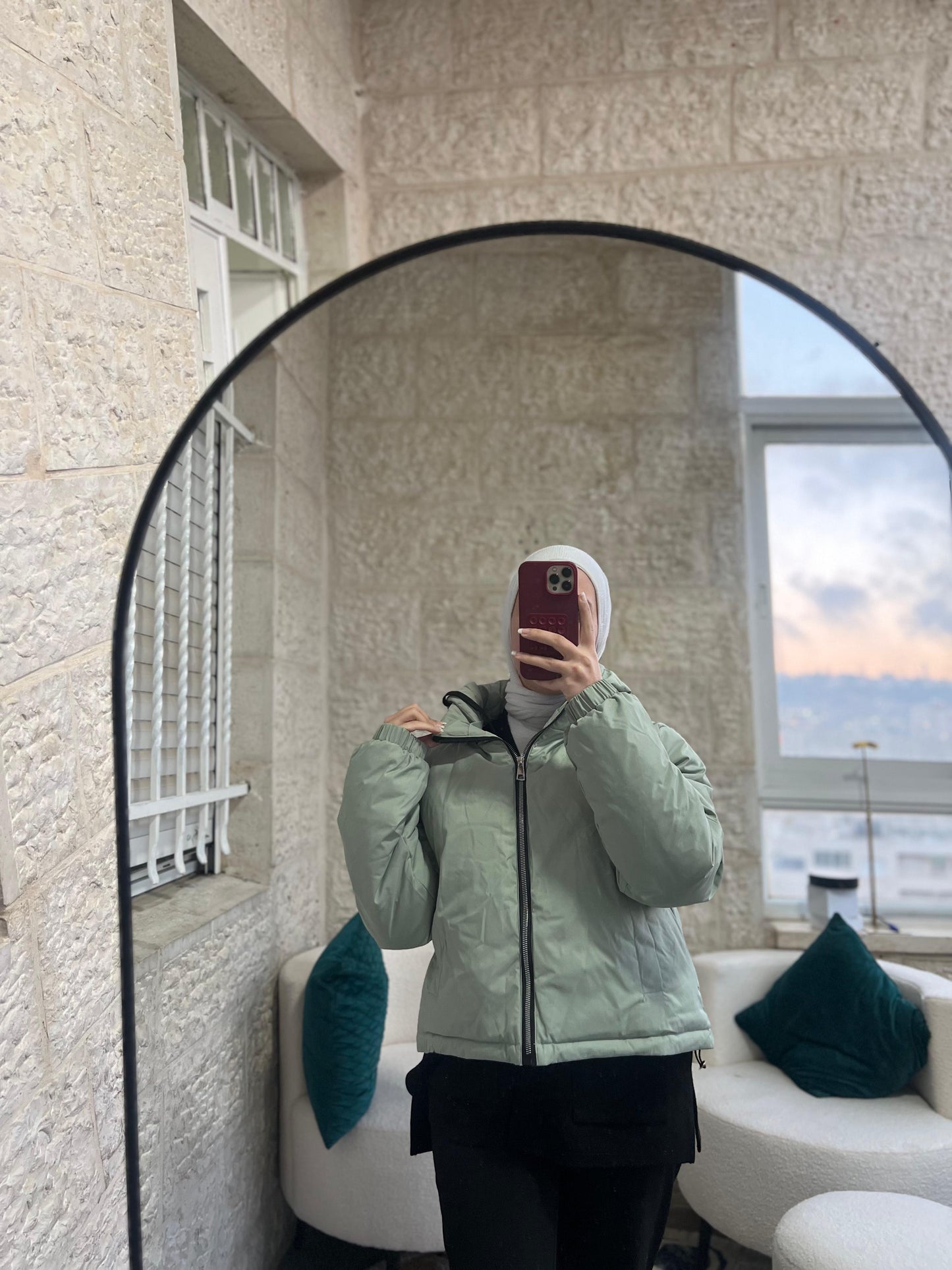 جكيت شتوي نفخ