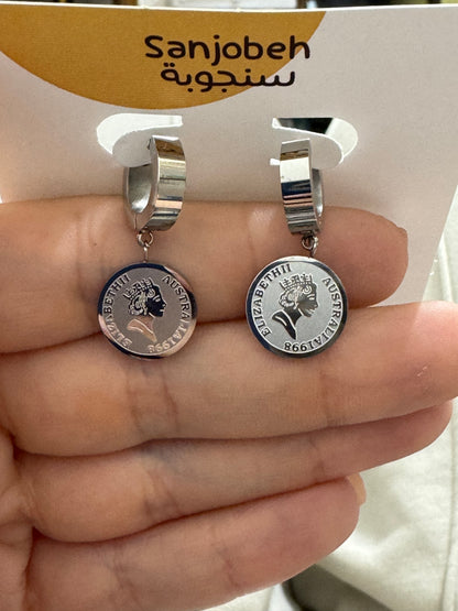 حلق الليرة المميز ✨