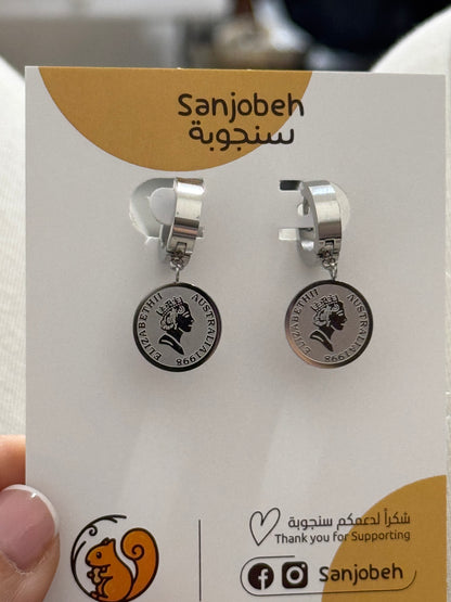 حلق الليرة المميز ✨