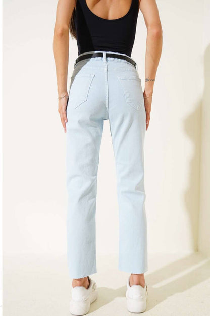 بنطلون جينز لايكرا ✨