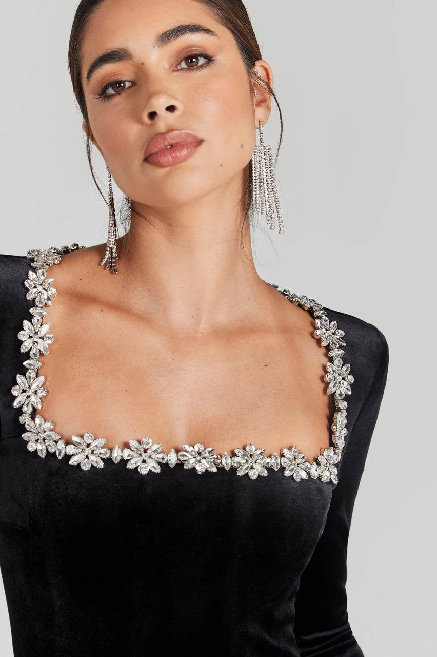 افرهول مخمل مع زركون