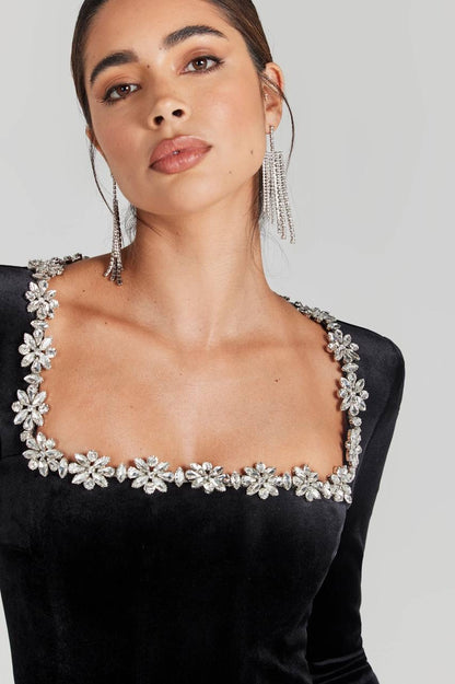 افرهول مخمل مع زركون