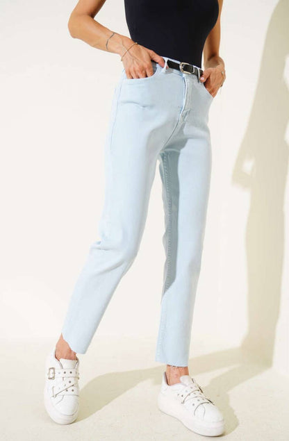 بنطلون جينز لايكرا ✨