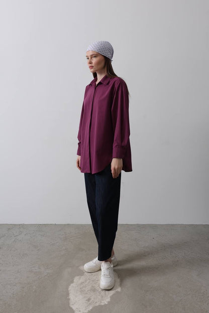 قميص بيسك اوفر سايز✨