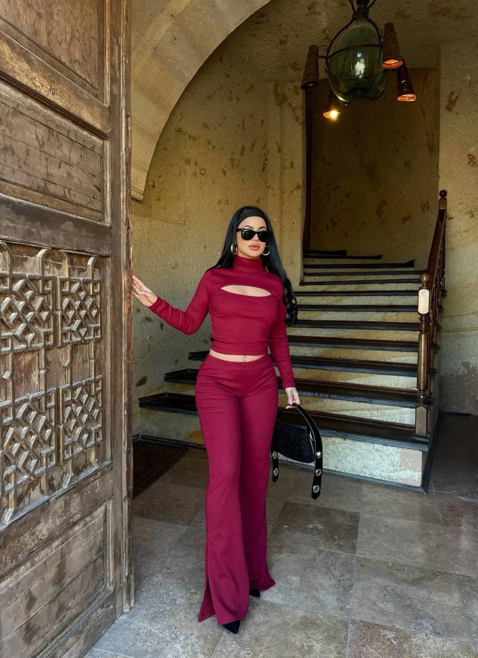 طقم خريفي/شتوي قبة عالية