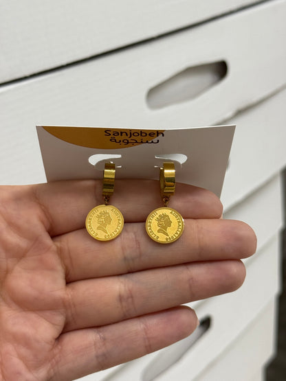 حلق الليرة المميز ✨