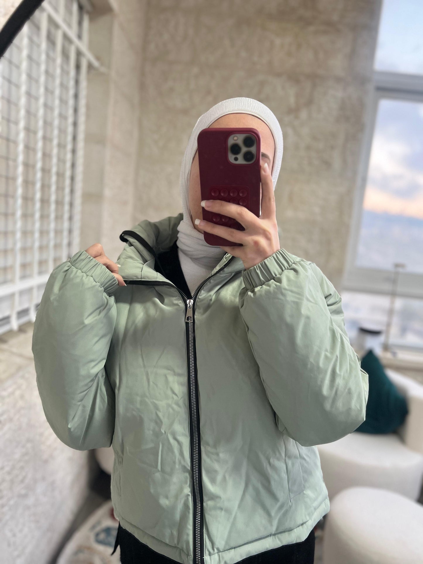 جكيت شتوي نفخ