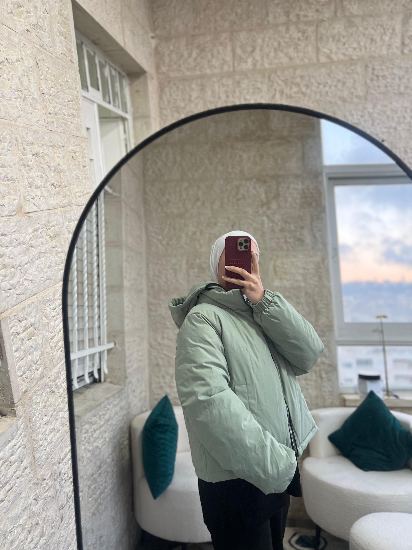 جكيت شتوي نفخ