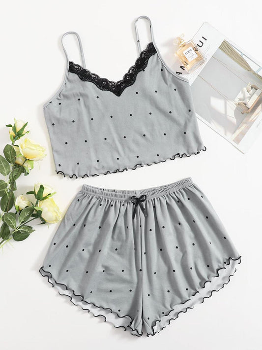 طقم نوم قطعتين