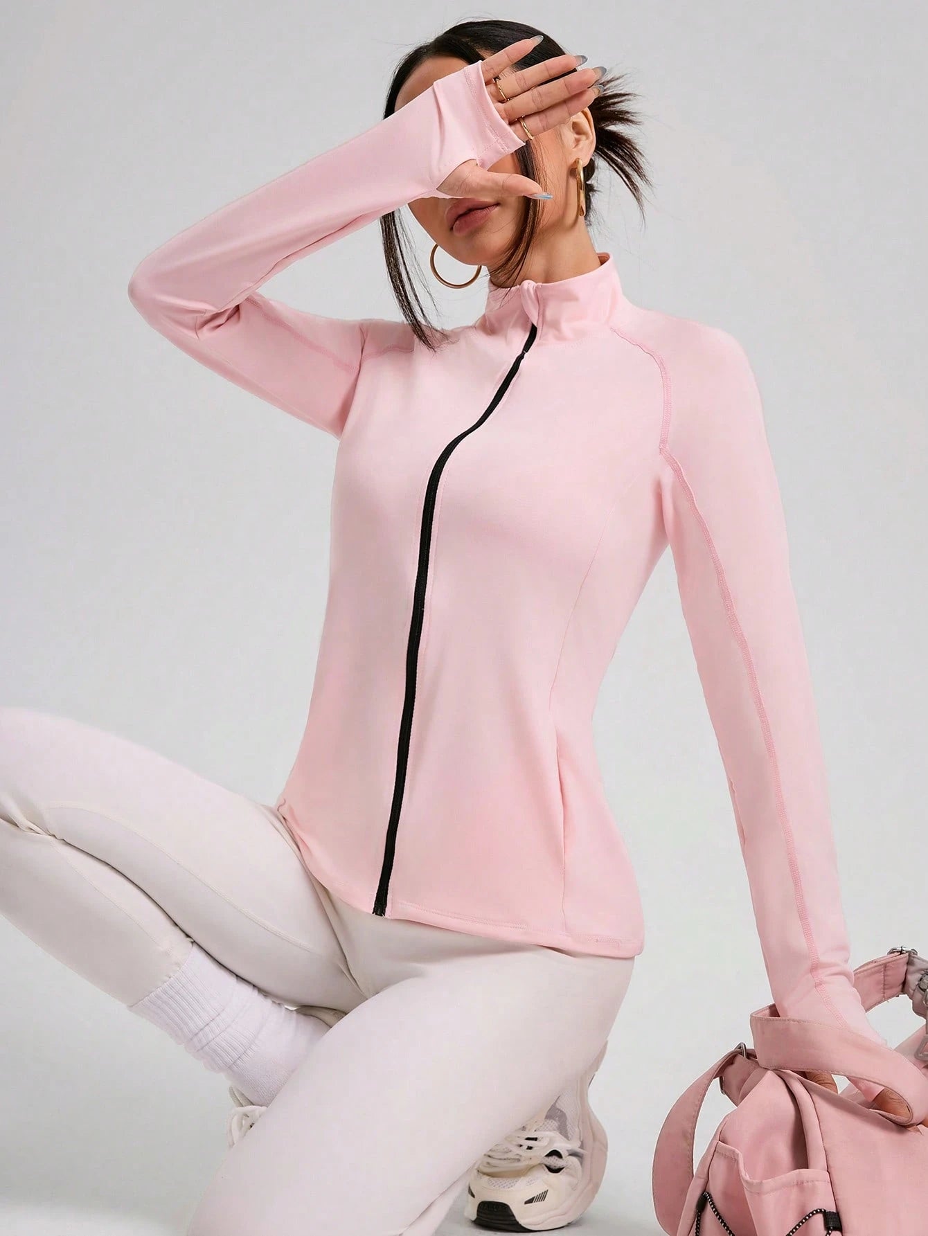 سترة رياضية SHEIN Sport Studio